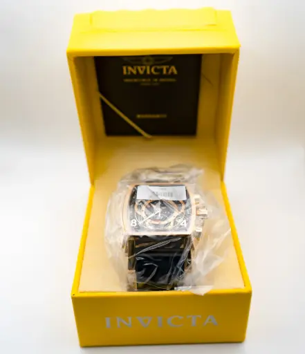 Invicita 20242 S1 Rally Chronograph Black Dial (Model 20242)